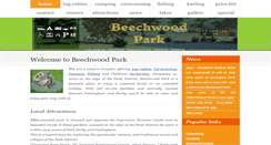 Desktop Screenshot of beechwoodparkleisure.co.uk
